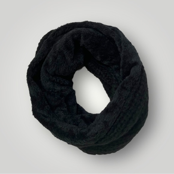 Lot/3 Fuzzy Soft Print/Solid Infinity Scarves Scarf - Picture 4 of 16